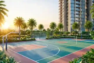 Multipurpose Court at Sheth Mulund