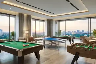 Indoor Games Area at Sheth Mulund
