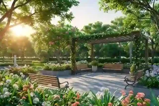 Senior Citizen Area at Sheth Mulund