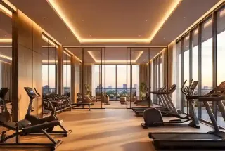 Gymnasium at Sheth Mulund